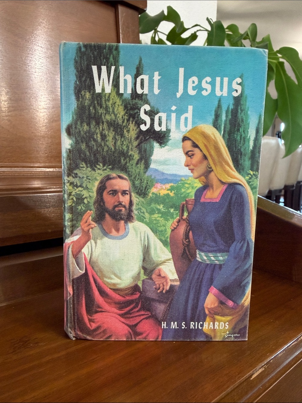 Vintage 1957 What Jesus Said H.M.S. Richards Christian Hardcover Book